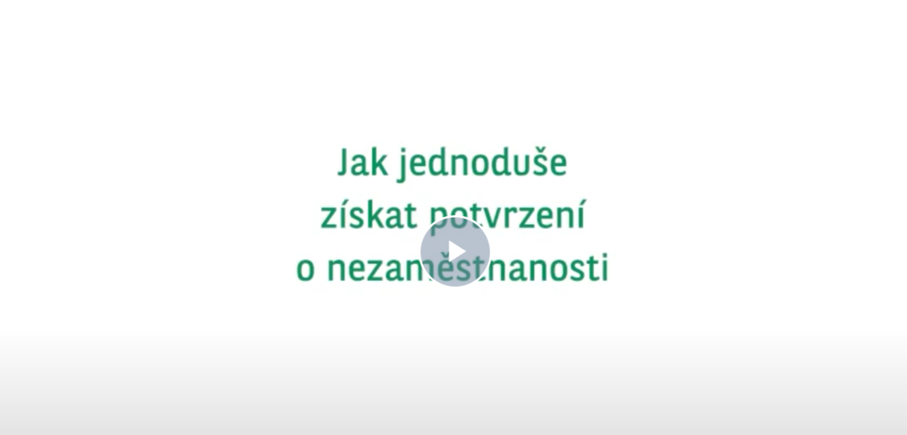 Potvrzení o nezaměstnanosti